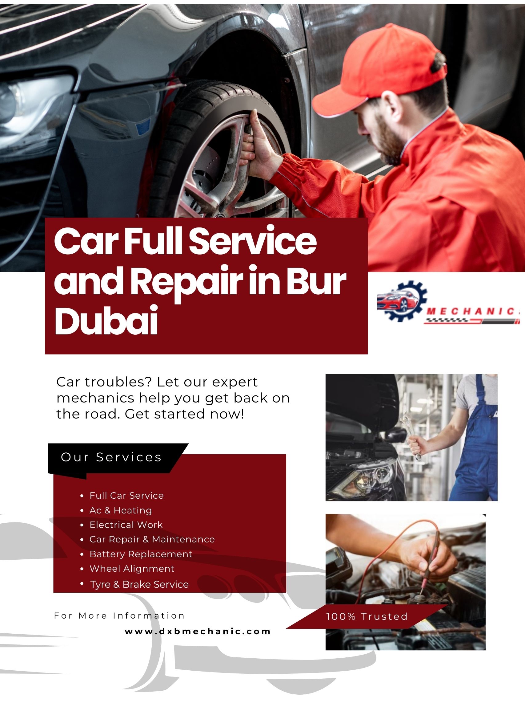 Car Full Service and Repair in Bur Dubai