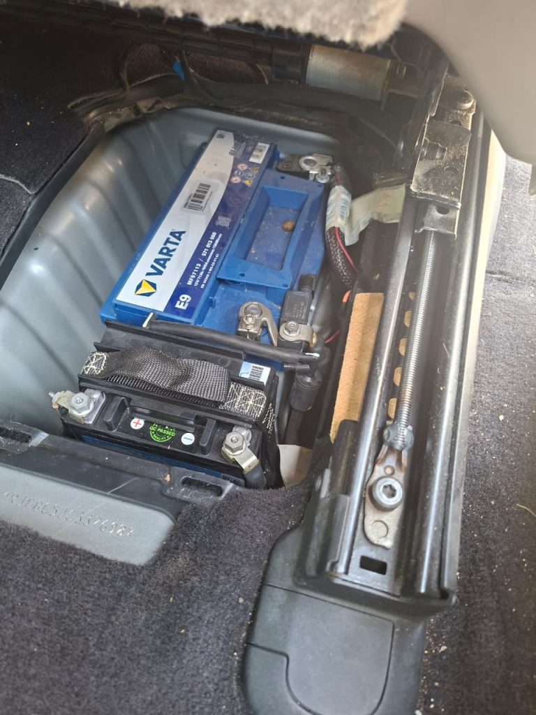 Car battery home service Damac Hills 2